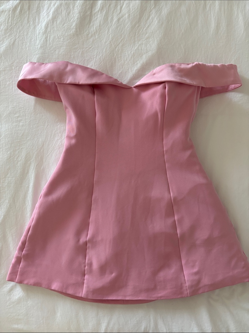 Runaway The Label Pink Ebony Mini Dress